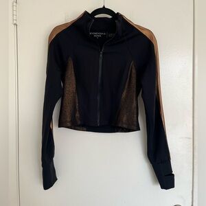 Beyond Yoga Limited Edition black & copper jacket